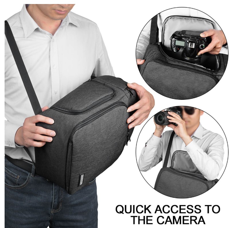 Waterproof DSLR Camera Sling Bag