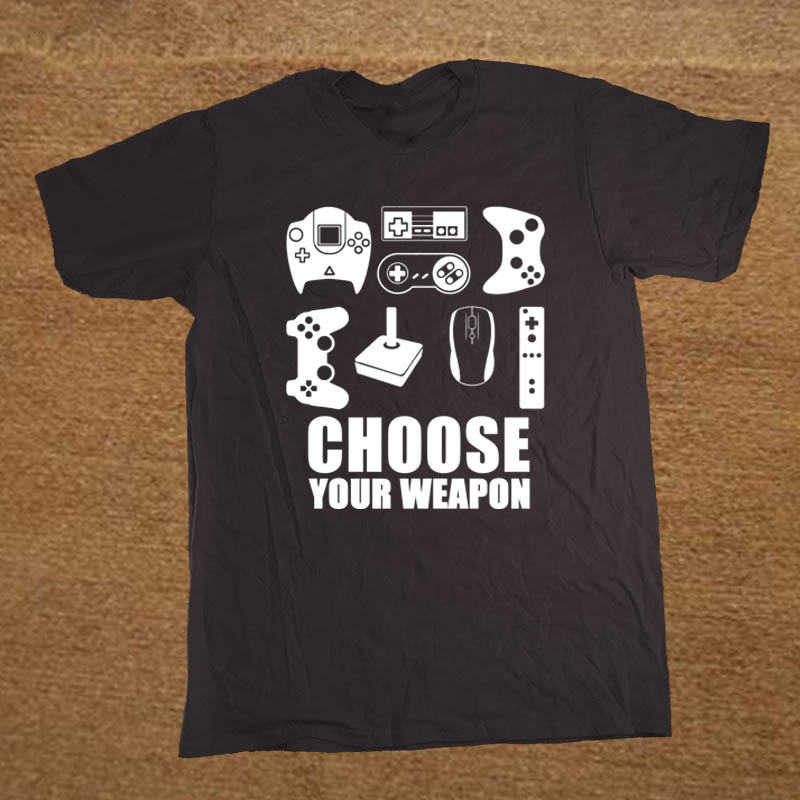 Men's Choose Your Weapon T-Shirt