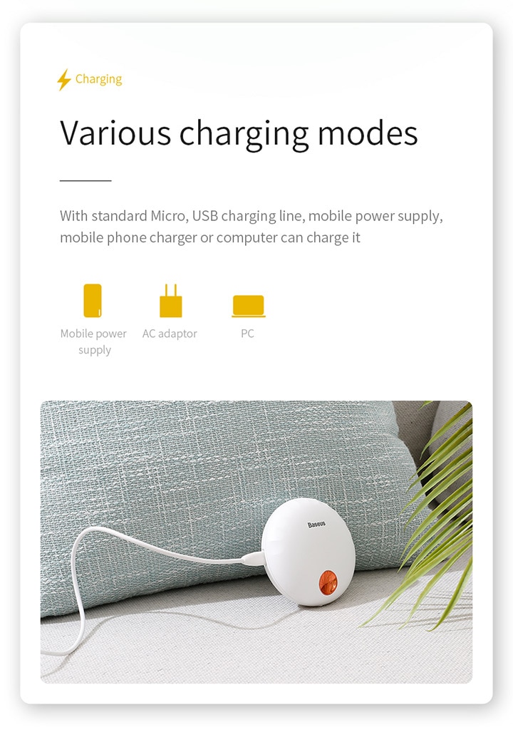 Rechargeable Air Freshener for Cars