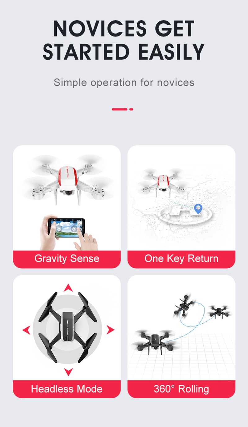 Electric Drone with Aerial Camera