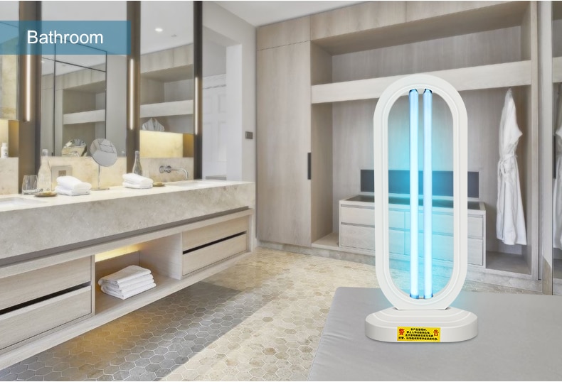 UV Disinfection Lamp with Remote Control