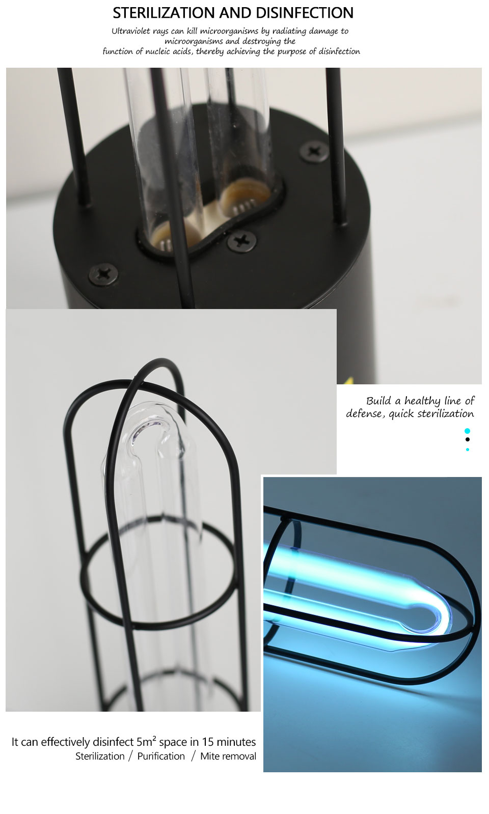 220V Ultraviolet Germicidal Lamp