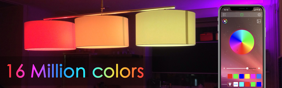 Wireless Smart RGB Light Bulb
