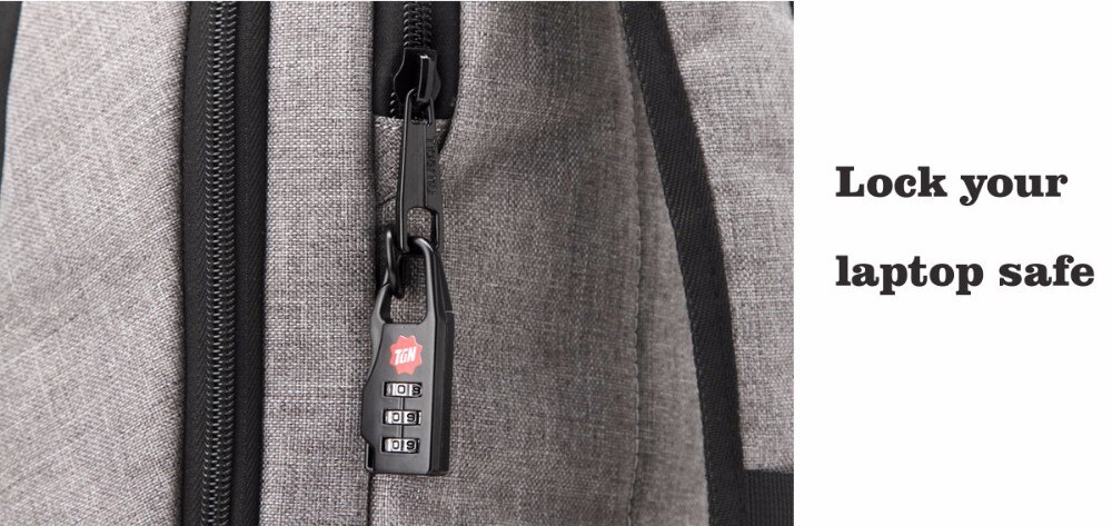 Men's Business Style Anti Theft Backpack