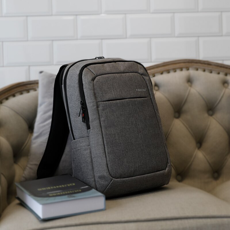Men's Business Style Anti Theft Backpack