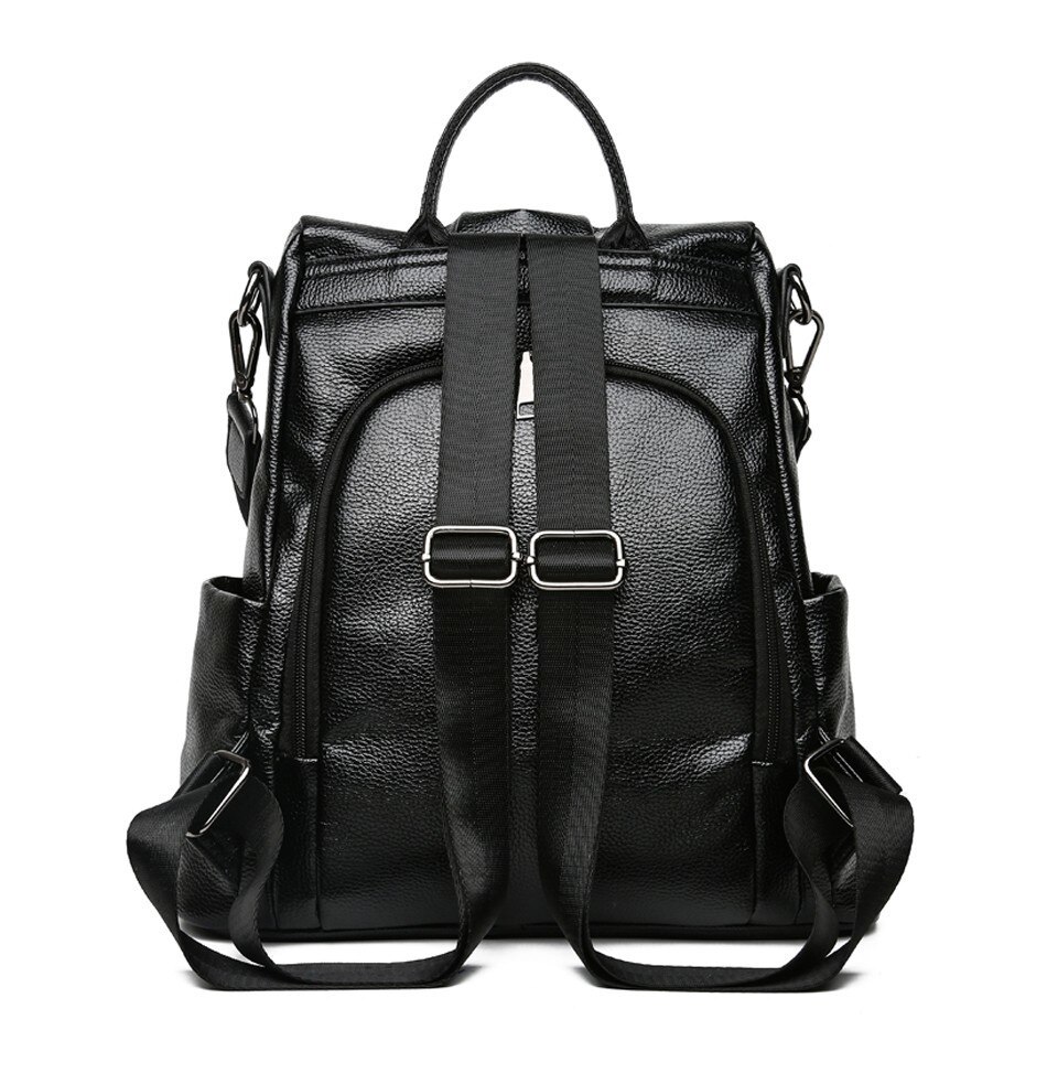 Fashion Anti-Theft Women's PU Leather Backpack